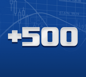 Plus 500 logo linking to review