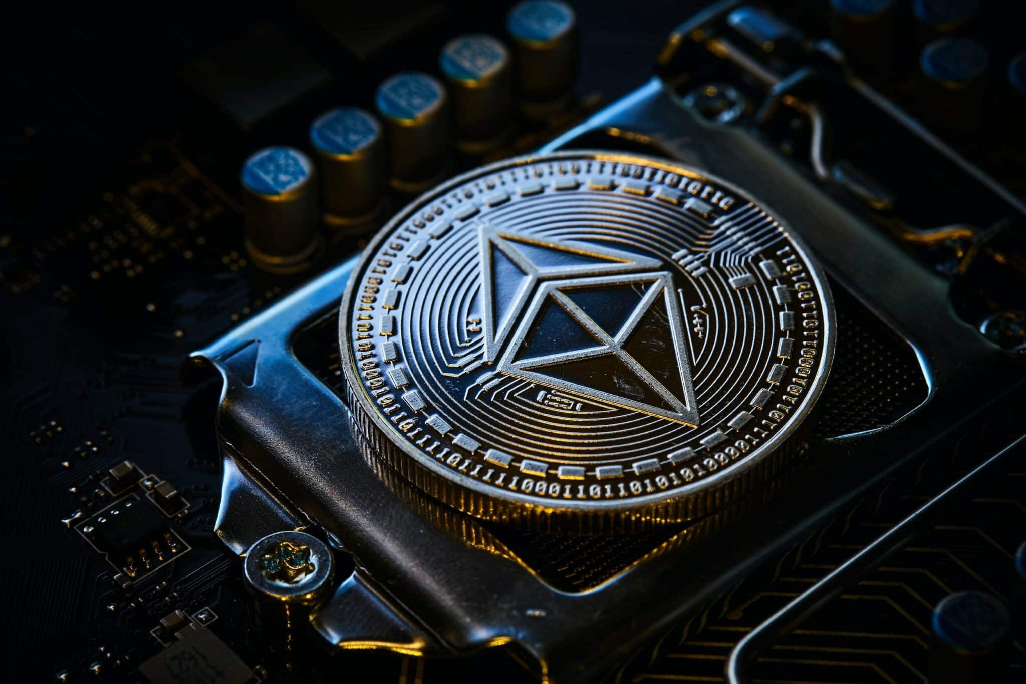 Physical Ethereum coin