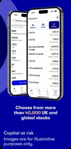 Investment application Mobile grab