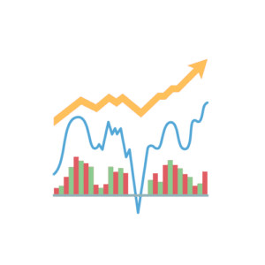 Analytic charts market trends