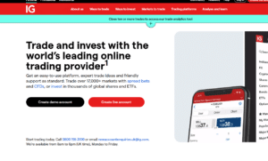 IG Home Screen dashboard
