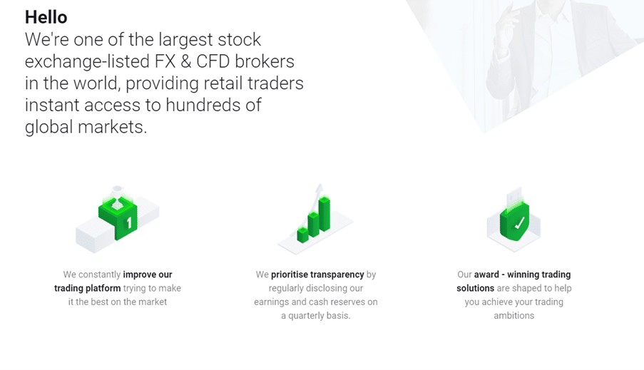 Is XTB Safe and Legit? 5 XTB company overview with focus on stock exchange listing, prioritizing transparency, platform improvement, and award-winning trading solutions.
