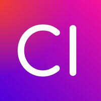 City Index Logo Featuring White Text and purple and red gradient background