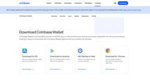 Coinbase Wallet download options for iOS, Android, Web, and Chrome – secure crypto storage for UK traders in 2025.