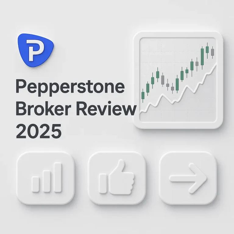 Pepperstone Broker Review 2025 Neomorphic Style Featured Image