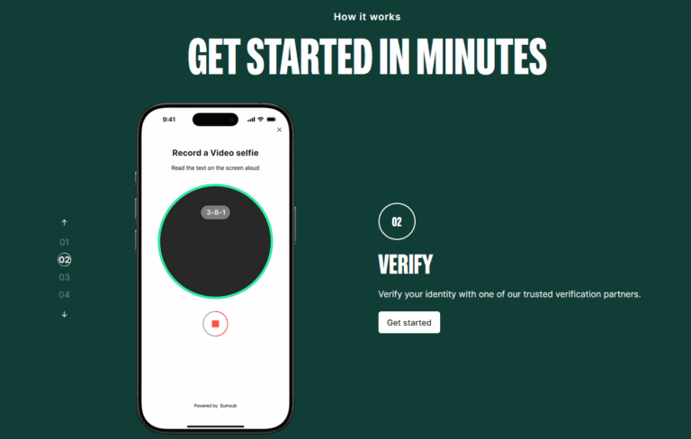 Bitpanda sign up process step 2