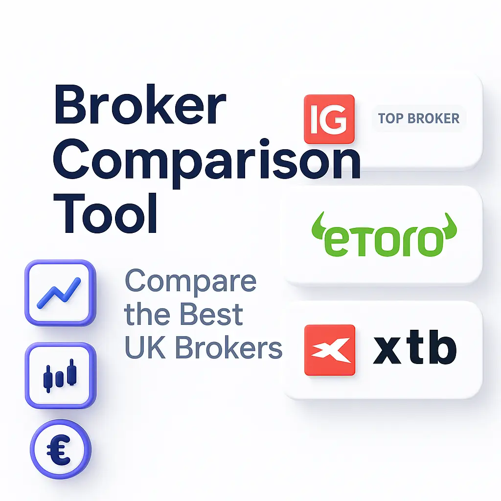 Broker Comparison Tool UK | Compare Online Trading Platforms
