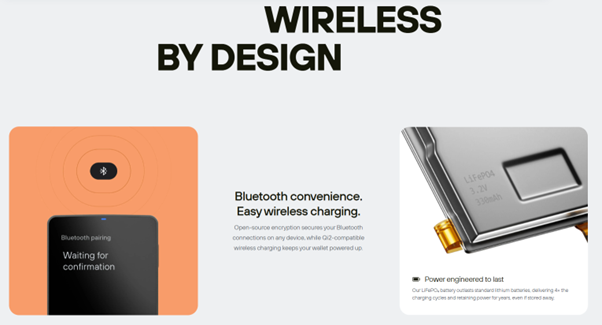 Trezor Safe 7 Pre-Order Guide | Features & Release Date 4 Trezor Safe 7 wireless design with Bluetooth pairing and Qi2-compatible charging for mobile Bitcoin management.