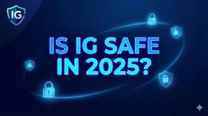 Saxo Review 20 Discover if IG is a safe and secure broker for trading in 2025. This image from our in-depth review features the IG logo and security icons, highlighting our analysis of their regulatory compliance, platform safety, and fund protection measures.