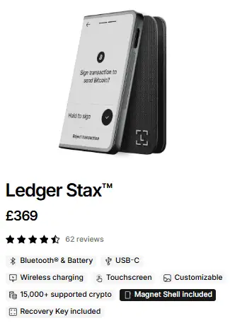 Ledger Stax