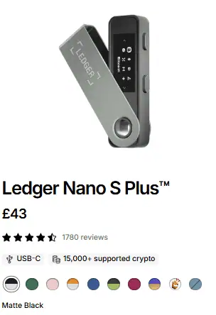 Ledger Nano S Plus