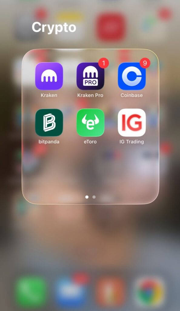 On January 26th, I reviewed my mobile trading and crypto apps, including exchange and brokerage platforms, as part of managing positions and monitoring markets across crypto and leveraged trading accounts.