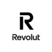 Revolut logo featuring a white/transparent background