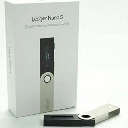 Ledger in its packaging
